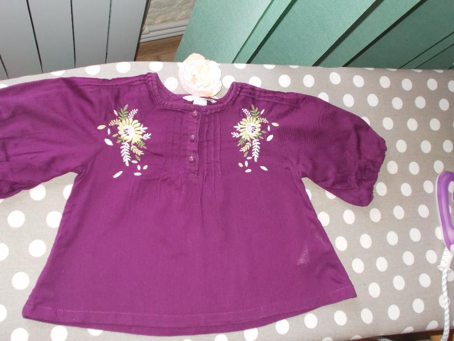 Tunica bluza adorabila 12-18 lunii, H&M !