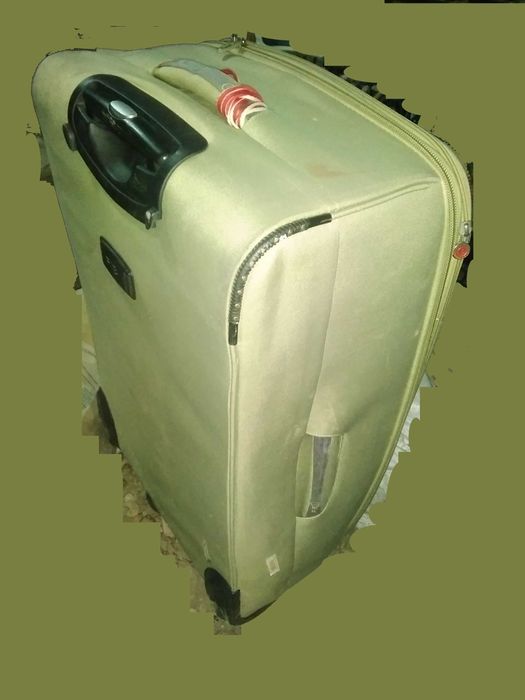 Troler calatorii, geamantan cu roti, mare, stare acceptabila / schimb