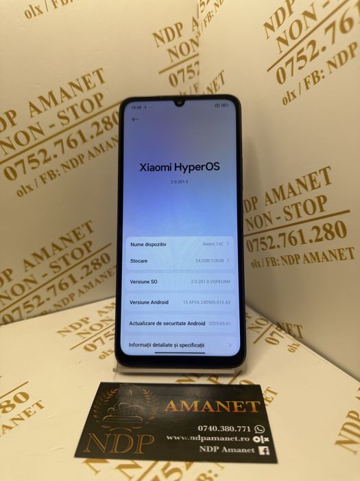 NDP Amanet Braila Redmi 13C(54097)