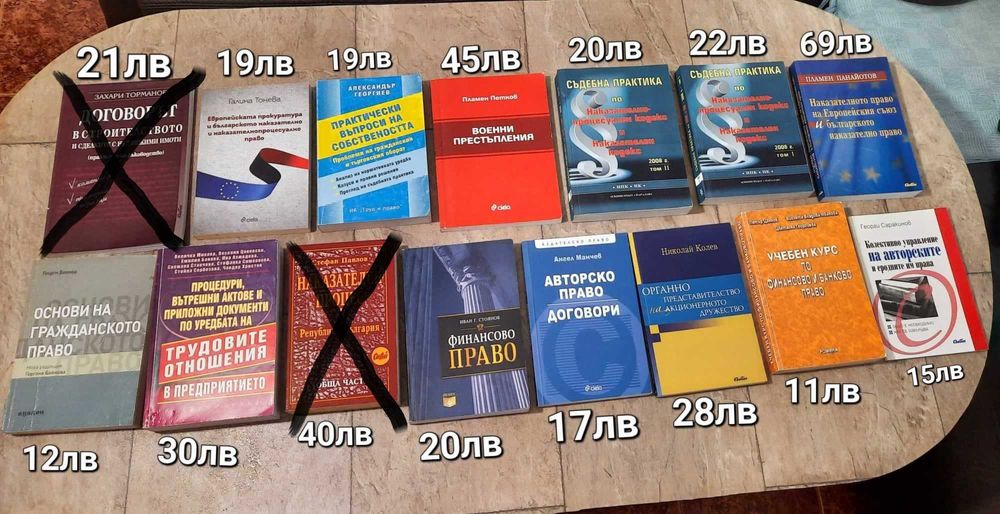 Учебници по Право