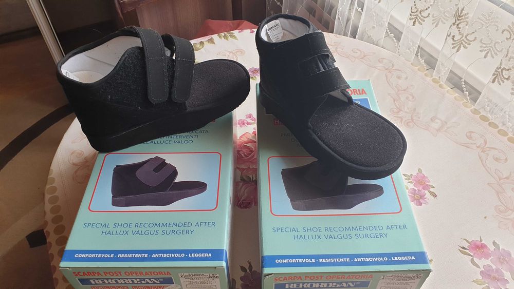 Следоперативни обувки -HALLUX VALGUS