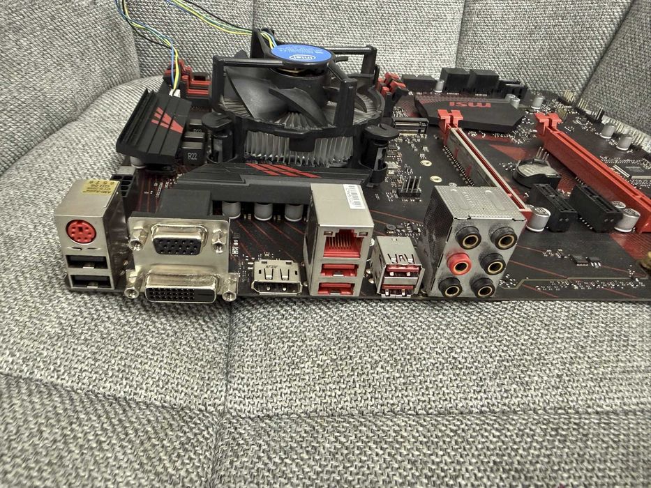 Дънна платка MSI Z370 GAMING PLUS + подарък процесор Intel G5600