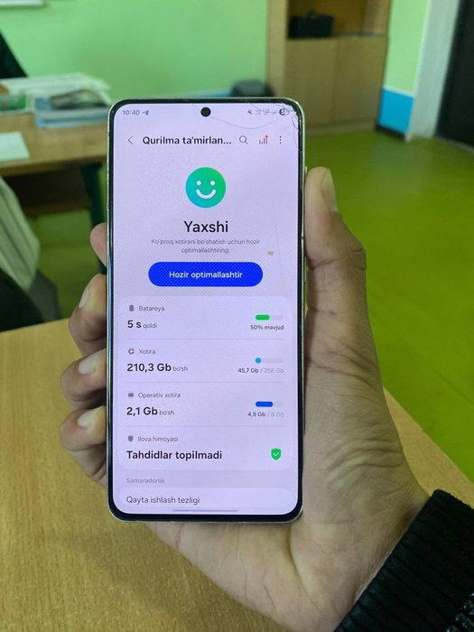 Samsung S21 5G orta holat