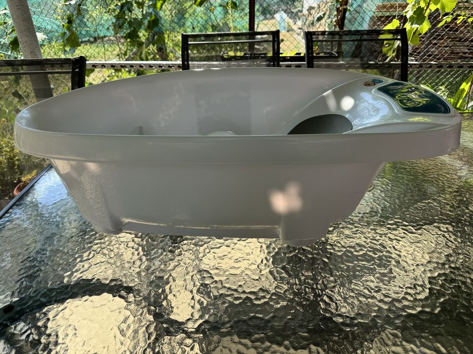 Дигитална бебешка вана с везна и термометър Aquascale 3-в-1