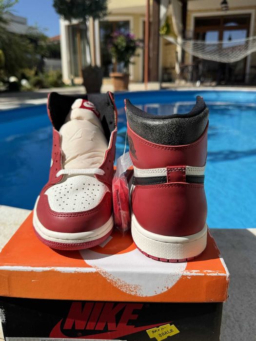 Jordan 1 Chicago Lost and Found Кецове 42.5 EUR + Кутия Нови