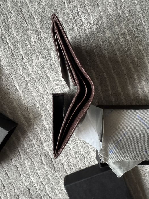 Портфейл Piquadro тъмно кафяв