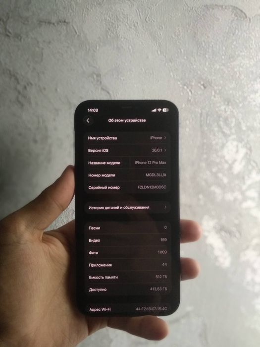 iPhone 12pro max 512gb