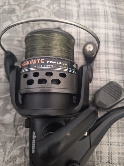 2X Combo Feeder Okuma - Lanseta Ceymar 3.60m 40-80g + Mulineta Carbonite CBF 140a - ca noi