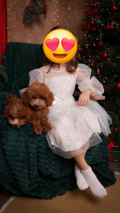 Красивое белое платье