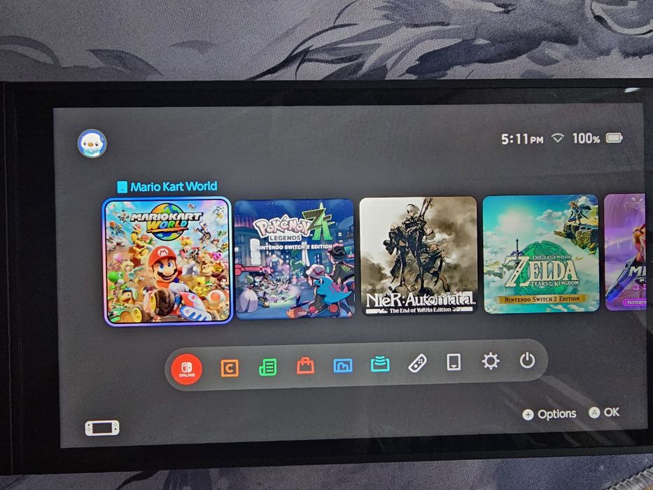 Nintendo switch 2 in garantie