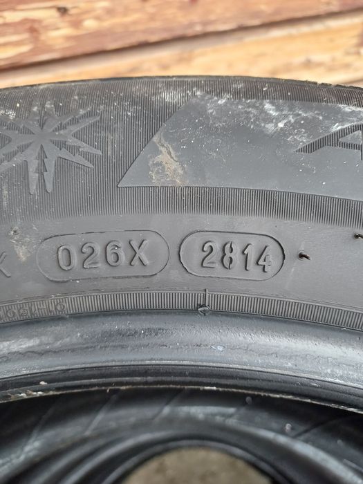 Vând set anvelope  michelin alpin 5 m+s 225/ 55/R17 dot2814