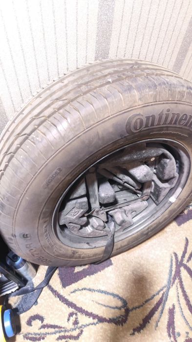 Diska balon va damkrati komplekt 205/70R16