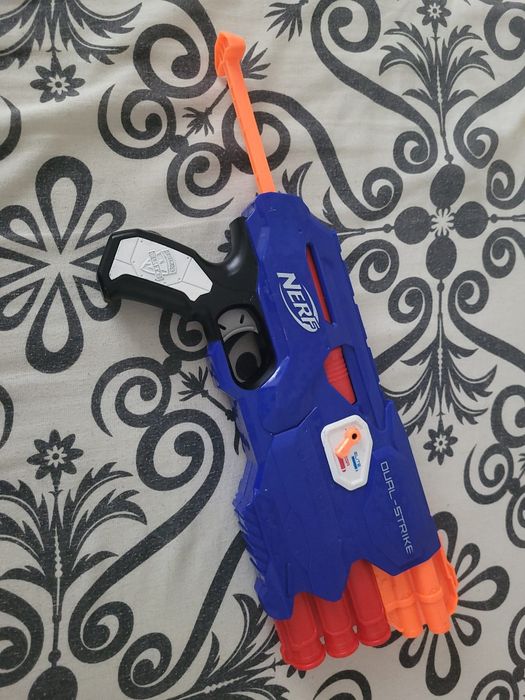 Pistol de jucarie Nerf elite blaster dual-strike