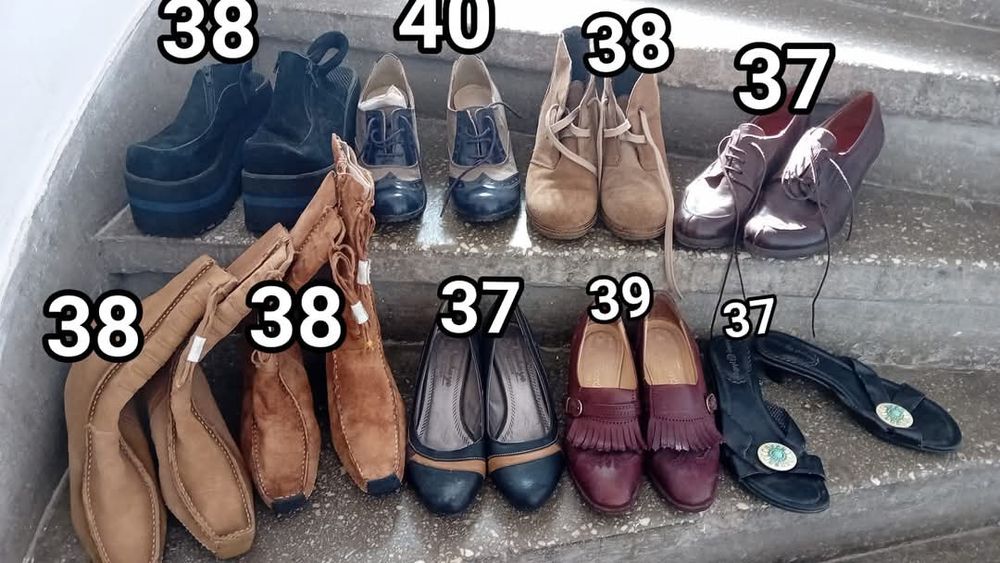 Incaltaminte dama si o pereche de barbat. Marimi 36, 37, 38 ,39, 40, 4