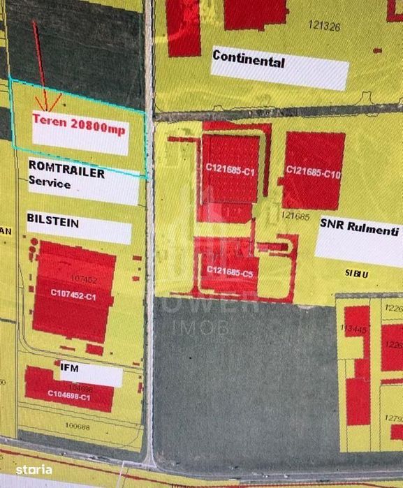Teren Intravilan | Zona Industriala Vest | 20.663 mp