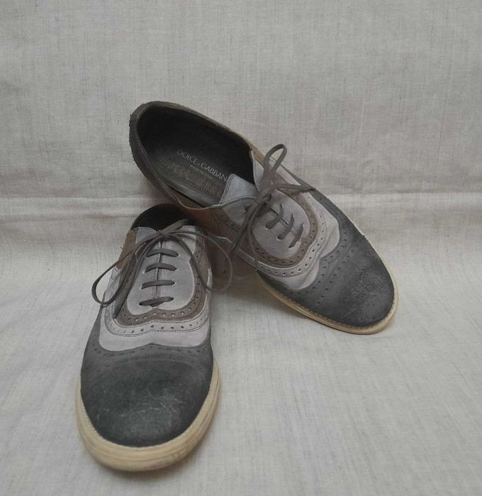 Туфли Dolce & Gabbana  Oxford Brogue 40-41р / Джинсы Dolce & Gabbana