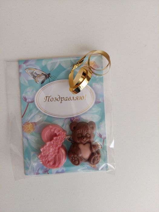 Подарки из шоколада ручной работы