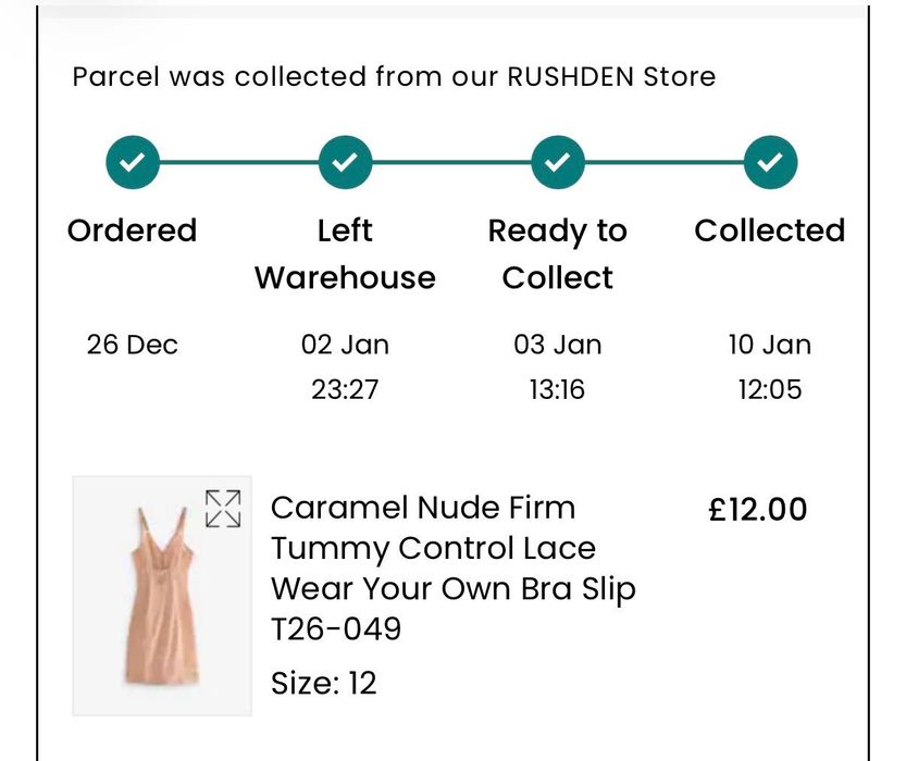 Стягащо бельо - рокля чисто нова с етикет