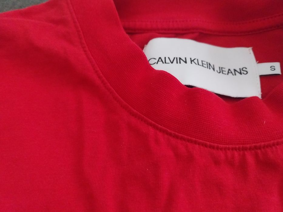 Tricou rosu Calvin Klein