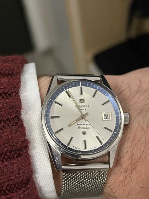 Ceas barbatesc de colectie TISSOT Seastar Automatic 24 rubine (omega)