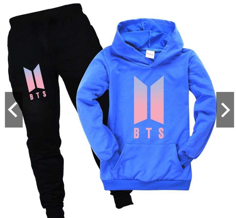 ДЕТСКИ и ДАМСКИ екипи, суичър и долнище BLACK PINK K-POP BTS, 10 цвята