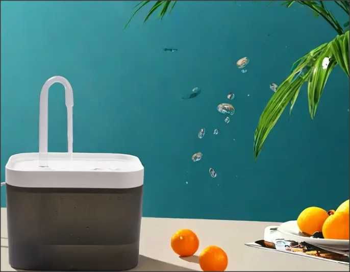 Fântână automată de apă pentru animale