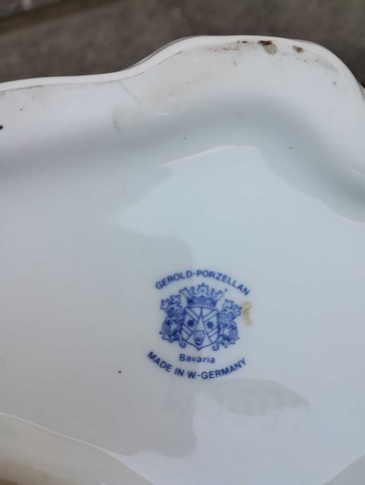 порцеланова фруктиера -Баварски порцелан