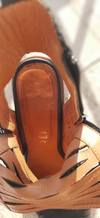 Sandale cu toc, piele naturala, Benvenuti/37