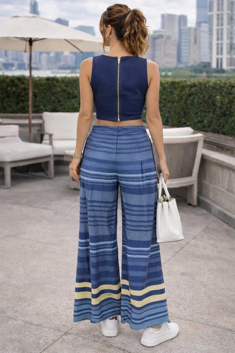 Спортно-елегантен гащеризон на Lucy, чисто нов