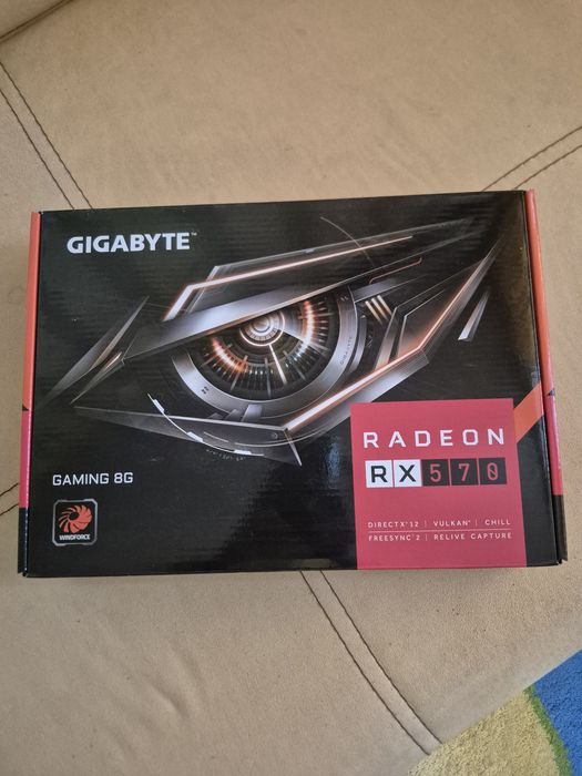 AMD Radeon RX 570 8GB - като нова