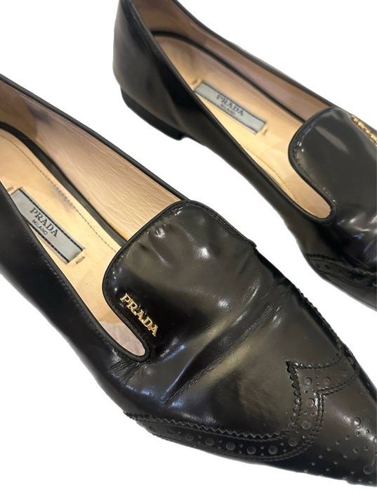 Винтажные лоферы  Prada
