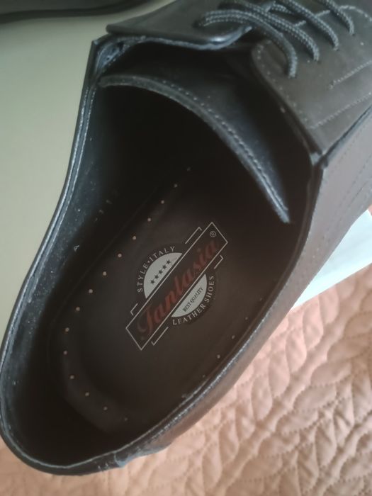 Мъжки обувки от естествена кожа "Fantasia'