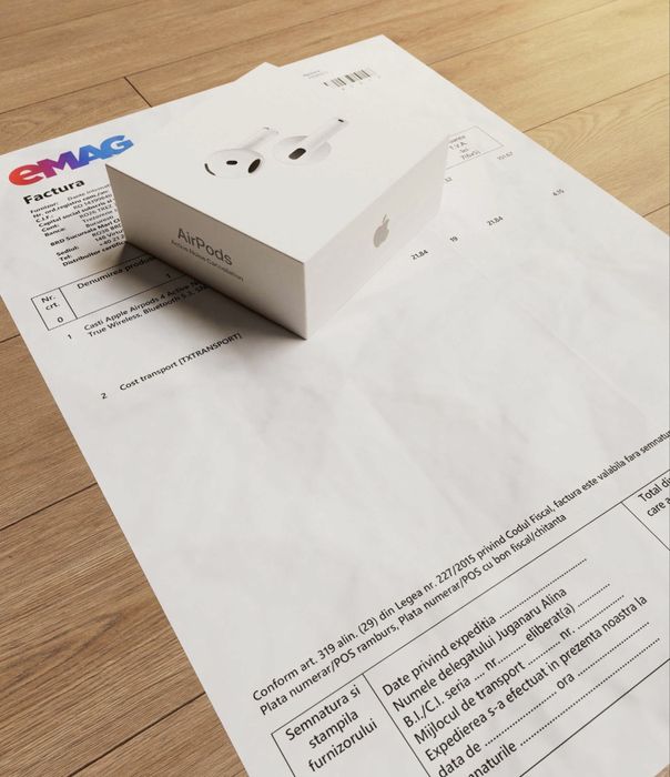 AirPods 3 sigilate eMag