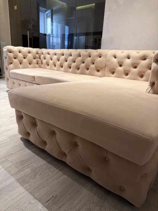Canapea/Coltar Extensibila Chesterfield
