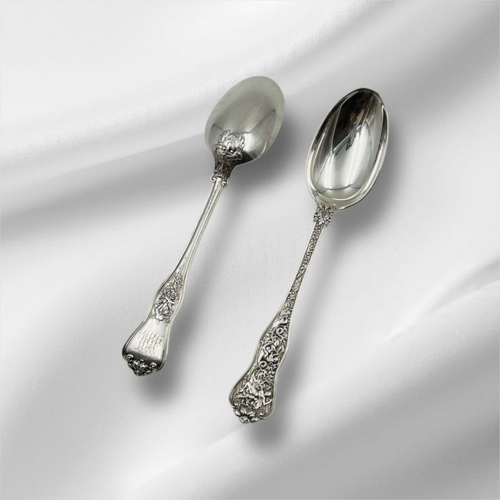 Антикварни сребърни лъжици Tiffany & Co. (1878 г.)