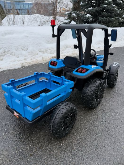 Bolalar traktori 24volt monitorli| pretseptli haqiqiy o’yin krashenniy