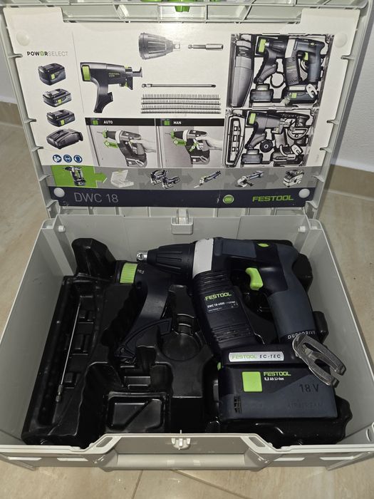 Pistol rigips Festool DURADRIVE DWC 18-4500