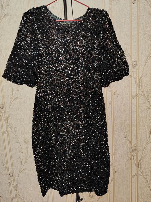 Вечернее платье с паетками, новогоднее