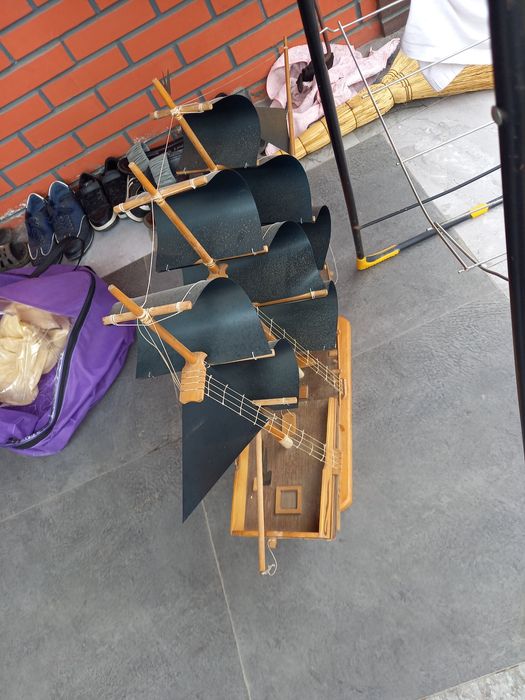 Корабль ручной работы ,сувенир для подарка