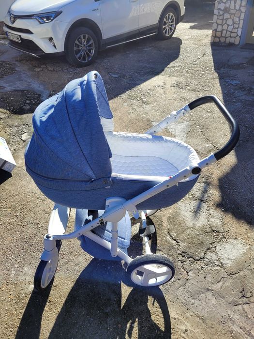 Бебешка Количка 3 в 1 Адамекс Лучано