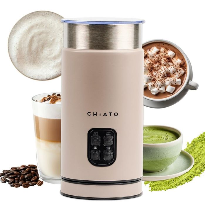 Spumator Lapte CHiATO 4 in 1 Electric pentru Latte Matcha
