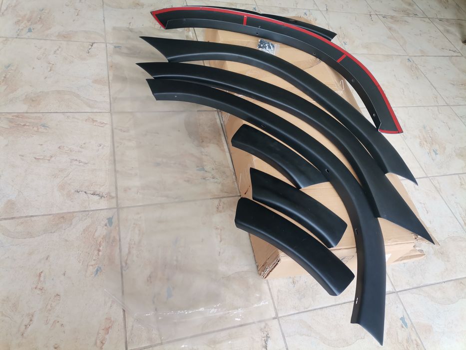 Bandouri, protecții aripi și bari duster2