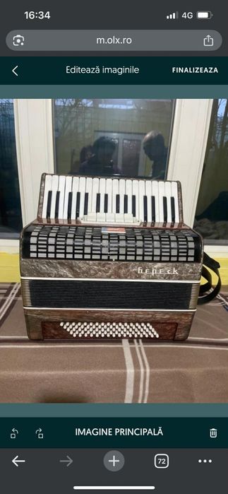 Vând acordeon berezka