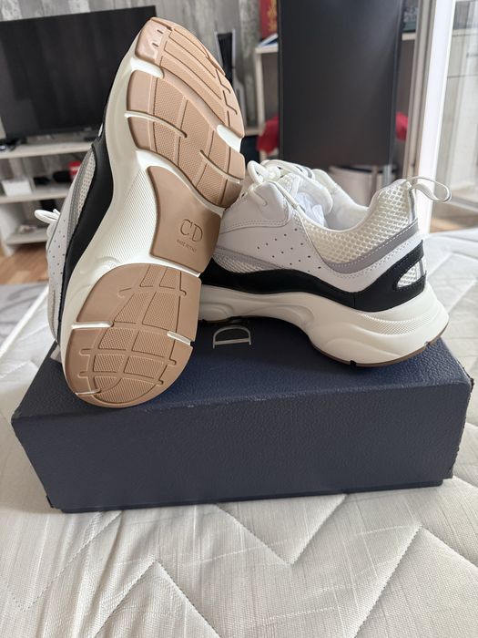 Обувки Dior B22 бели