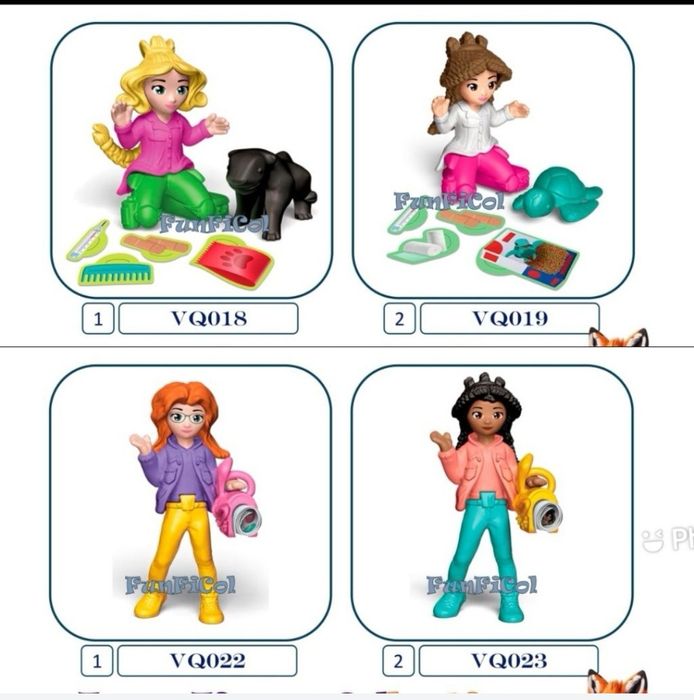 Киндер игрушки из разных серий