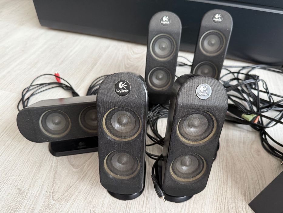 Колонки Logitech X-530 5.1 напълно изправни