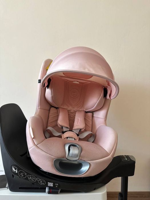 Cybex Sirona T I-Size Plus Peach Pink с база Base T.