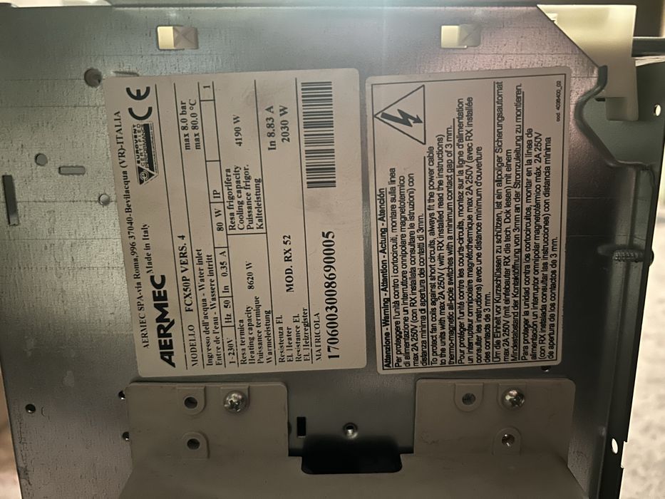 Фанкоил новый AERMEC