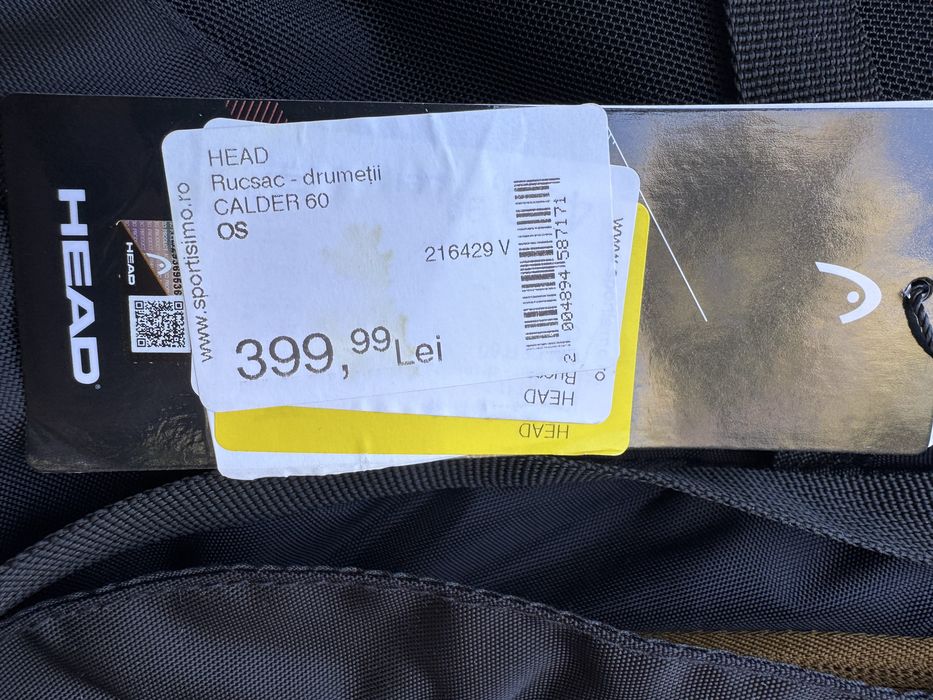 Rucsac tracking HEAD calder 60