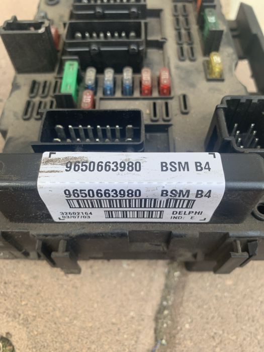 BSM модул пежо ситроен